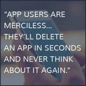 app development mistakes